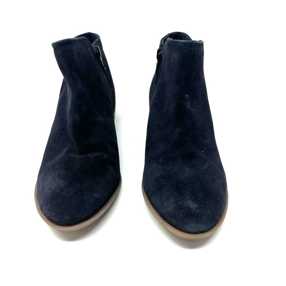 Diba size 8 M black leather ankle booties‎ shoes side zip rubber sole - Picture 10 of 10